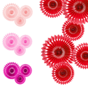 Rosettes en papier - Lot de 3