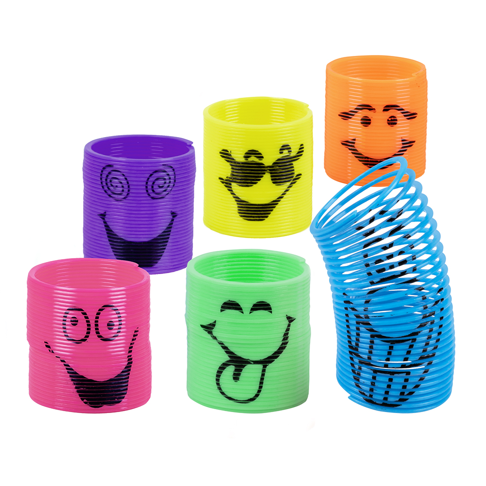 [BOL30772] Smiling Slinky Springs, pack of 6
