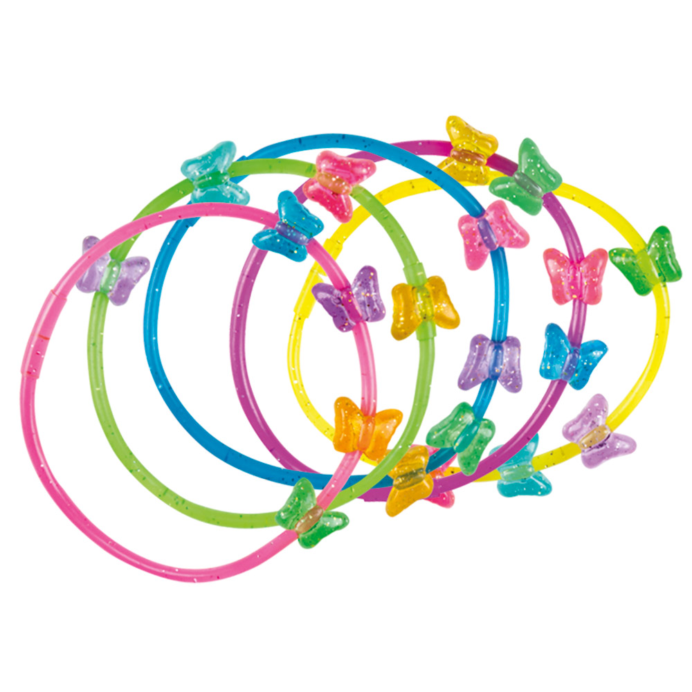 [BOL30819] Bracelets papillon, lot de 5