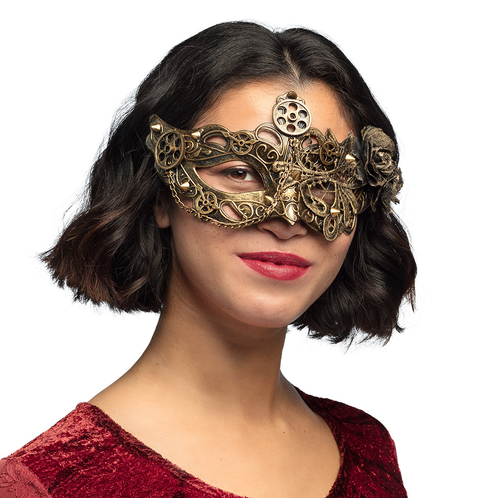 Masque Loup Steamflower