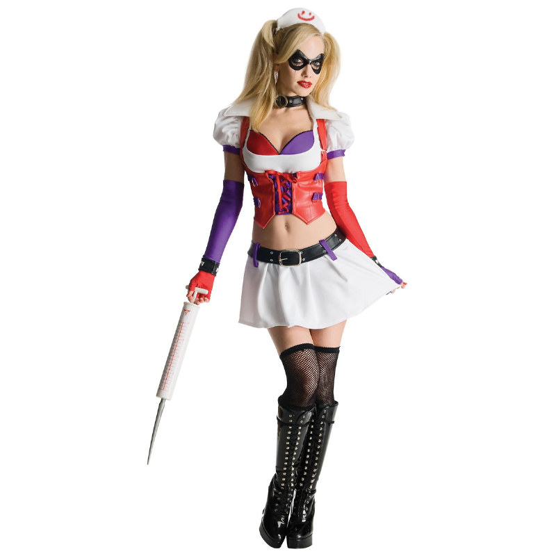 [RUB880587XS] Déguisement Harley Quinn™ sexy pour femme (XS)