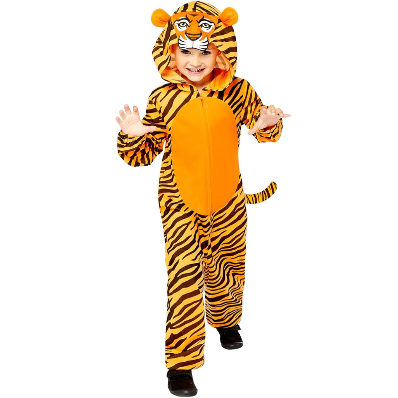 [AMS9908793] Déguisement de Tigre pour enfant (8-10 ans /140 cm)