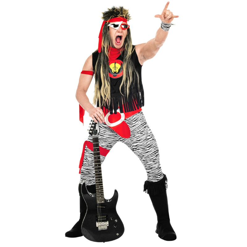 [WID37861] Rockstar-Kostüm für Herren (S)