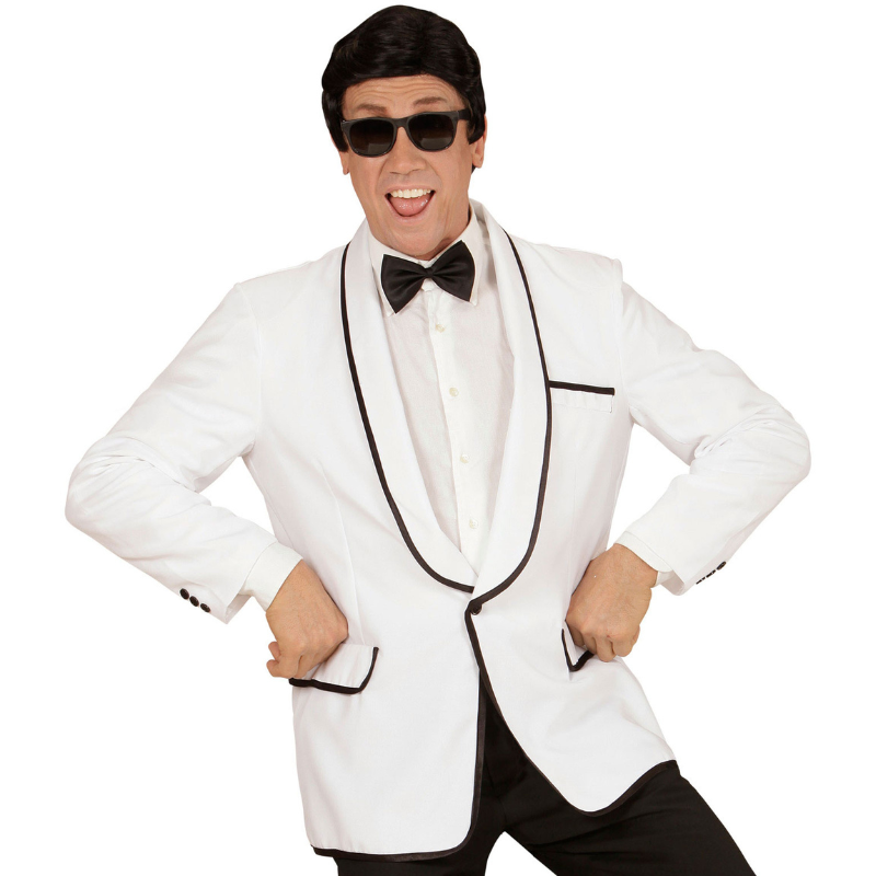 [WID05759] Veste de costume "Mr Style" pour homme (Blanc)