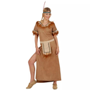 Déguisement d'indienne en suédine pour femme