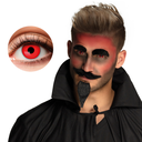 Lentilles fantaisies Red Devil - 1 semaine