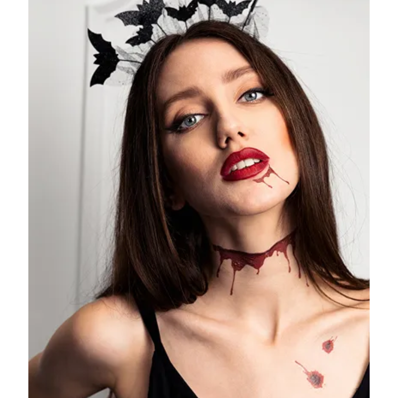 [PARTAT14] Tatouages cicatrices sanglantes, lot de 13