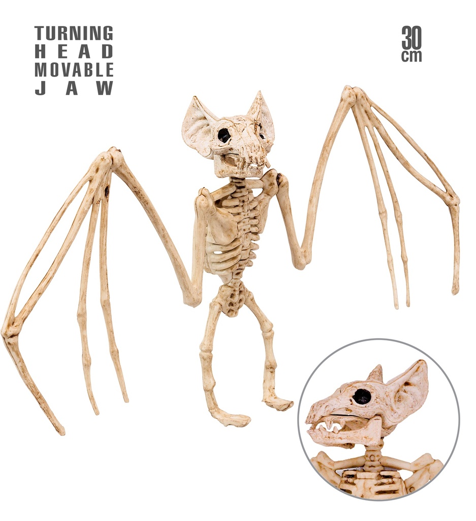 [WID21105] Décoration squelette chauve-souris