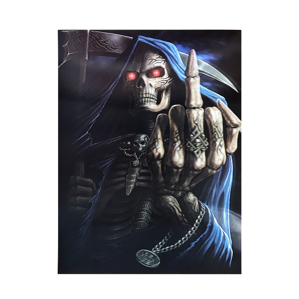 Affiche hologramme 5D halloween 30 x 40 cm