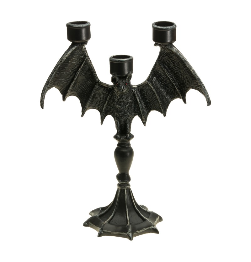 Chandelier 3 branches chauve-souris 28 cm