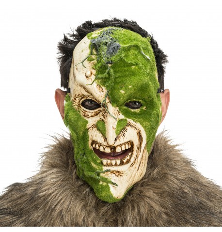 Masque homme effrayant effet mousse