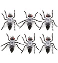 Fausses mouches en plastique 5 cm, paquet de 6