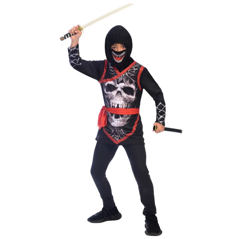 [AMS9905055] Déguisement de Ninja pour graçon (8-10 ans /140 cm)
