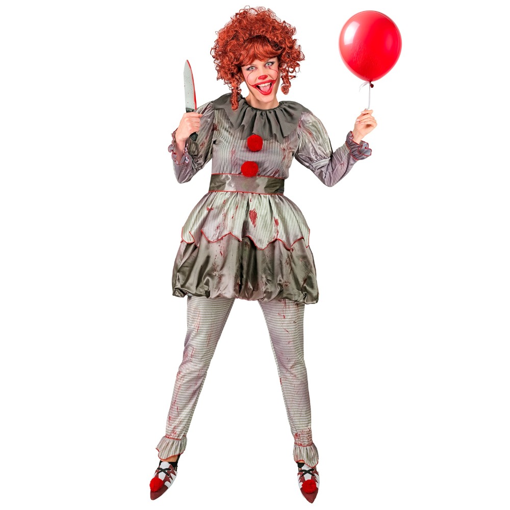 [WID16491] Déguisement femme Clown tueur (S)