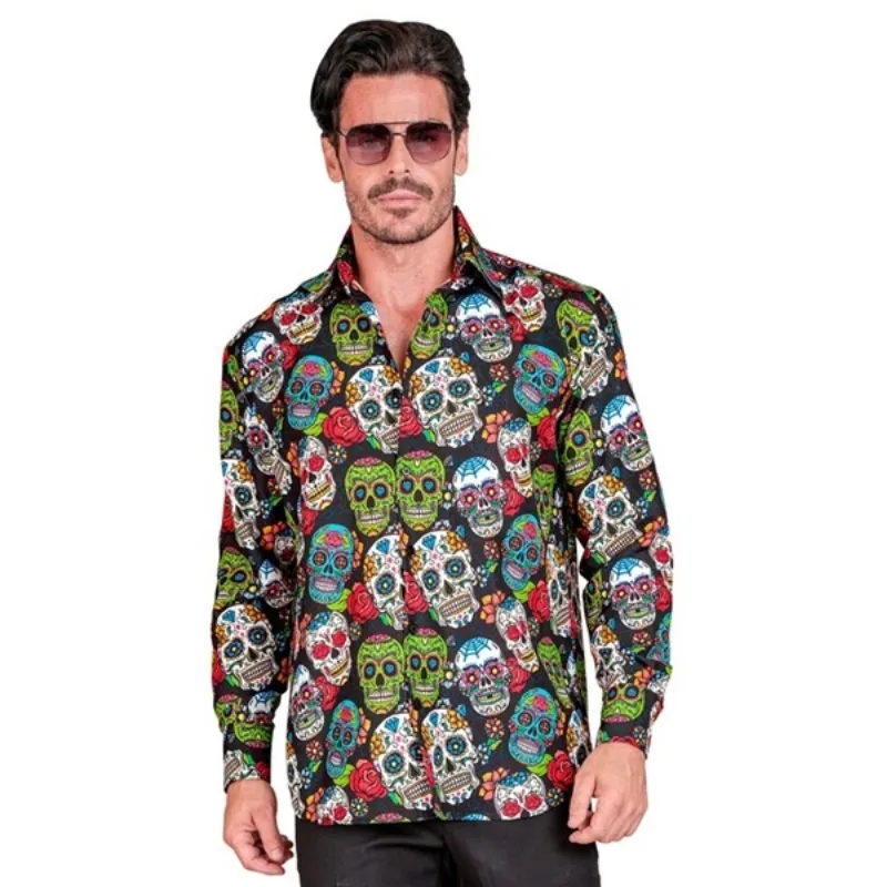 Chemise adulte jour des morts