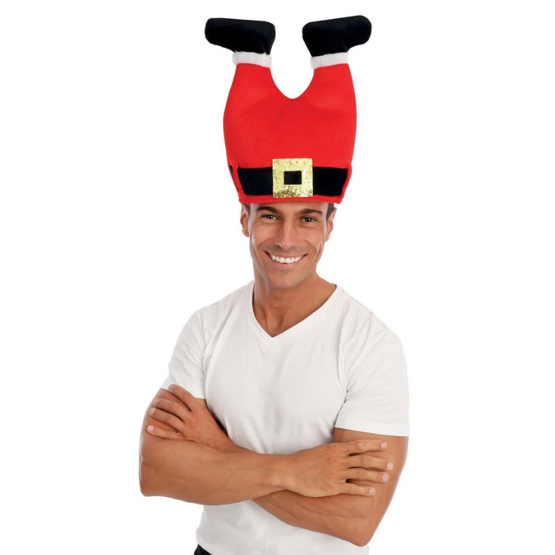 [PCL23676] Chapeau jambes Père-Noël