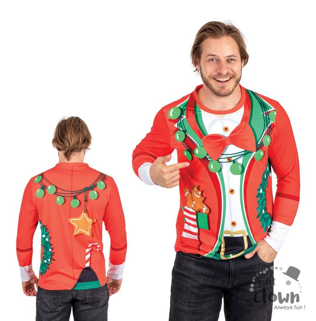 [PCL22801] Pull de Noël pour adulte (XS)