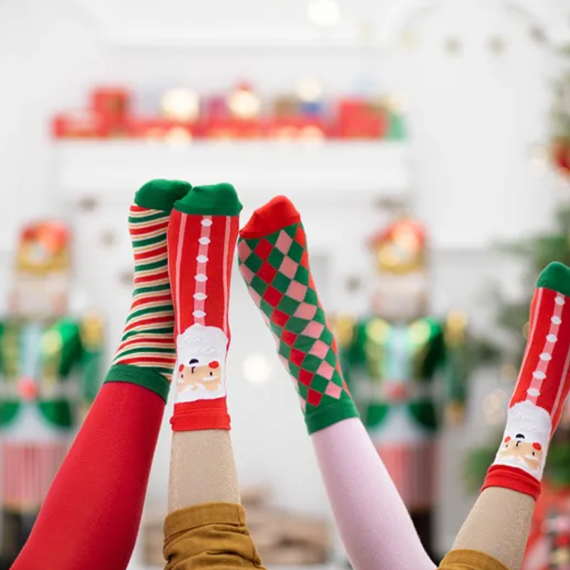 Chaussettes Père-Noël enfant