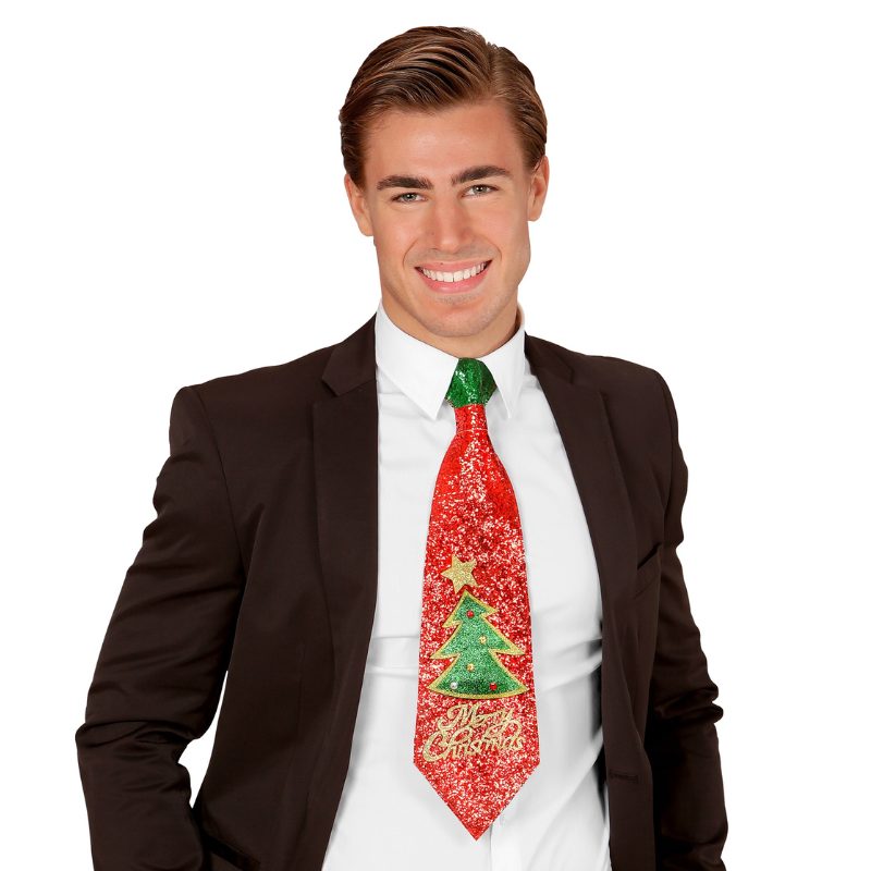 [WID04164] Christmas tie (Rouge)