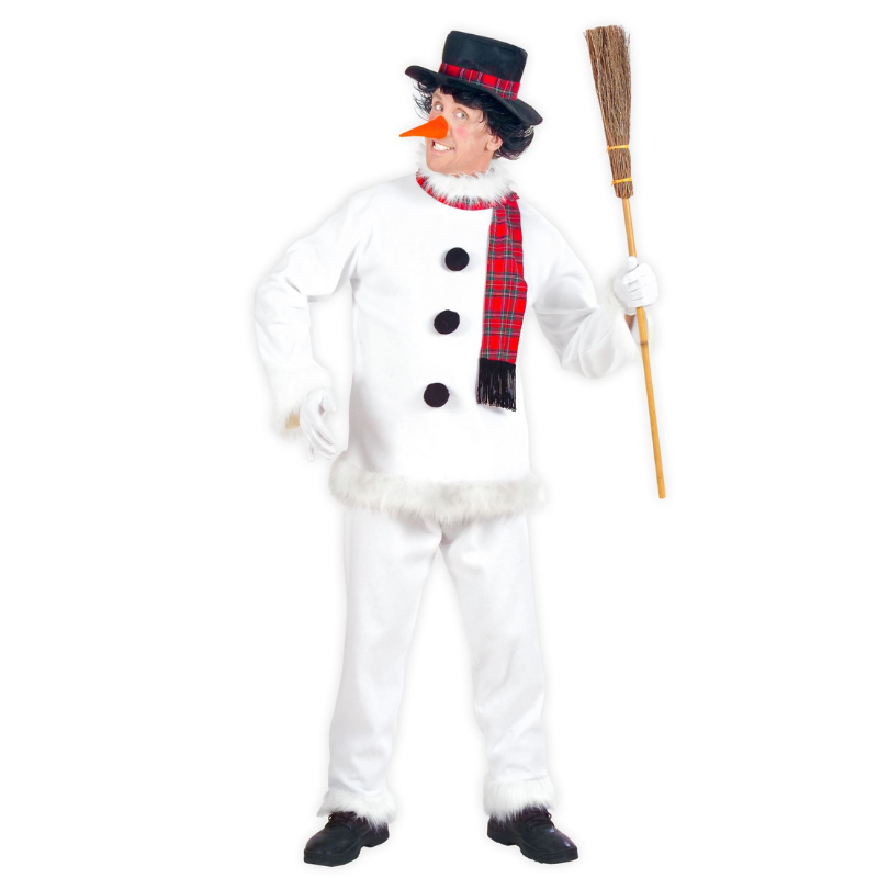 [WID57822] Bonhomme de neige (casaque, pants, chapeau, écharpe, nez) T.XL (M)