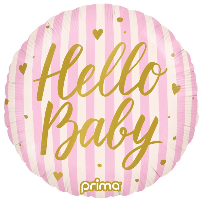 Ballon "Hello baby" 18" - Prima