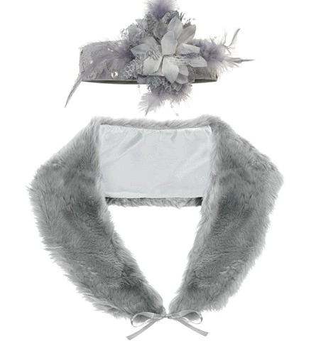 [WID07804] Set d'accessoires années 20 gris