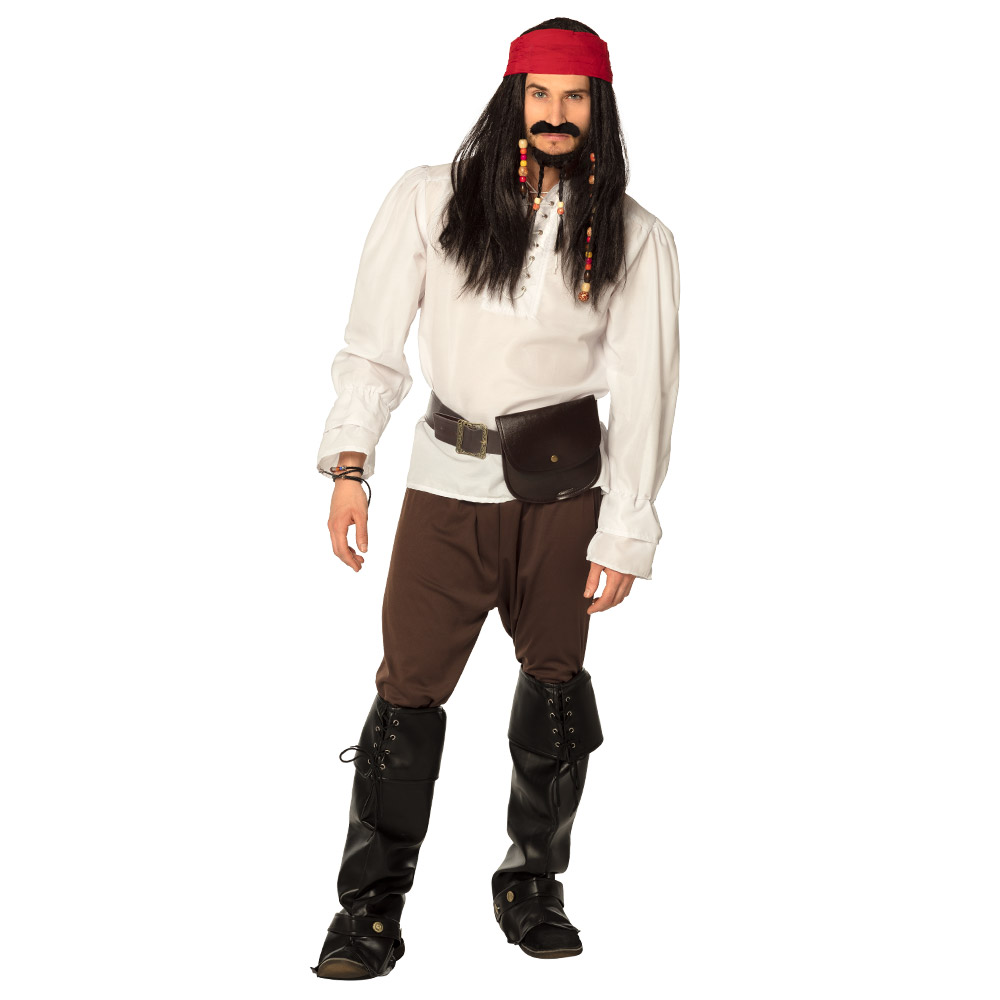 Sur-bottes noires de Pirate