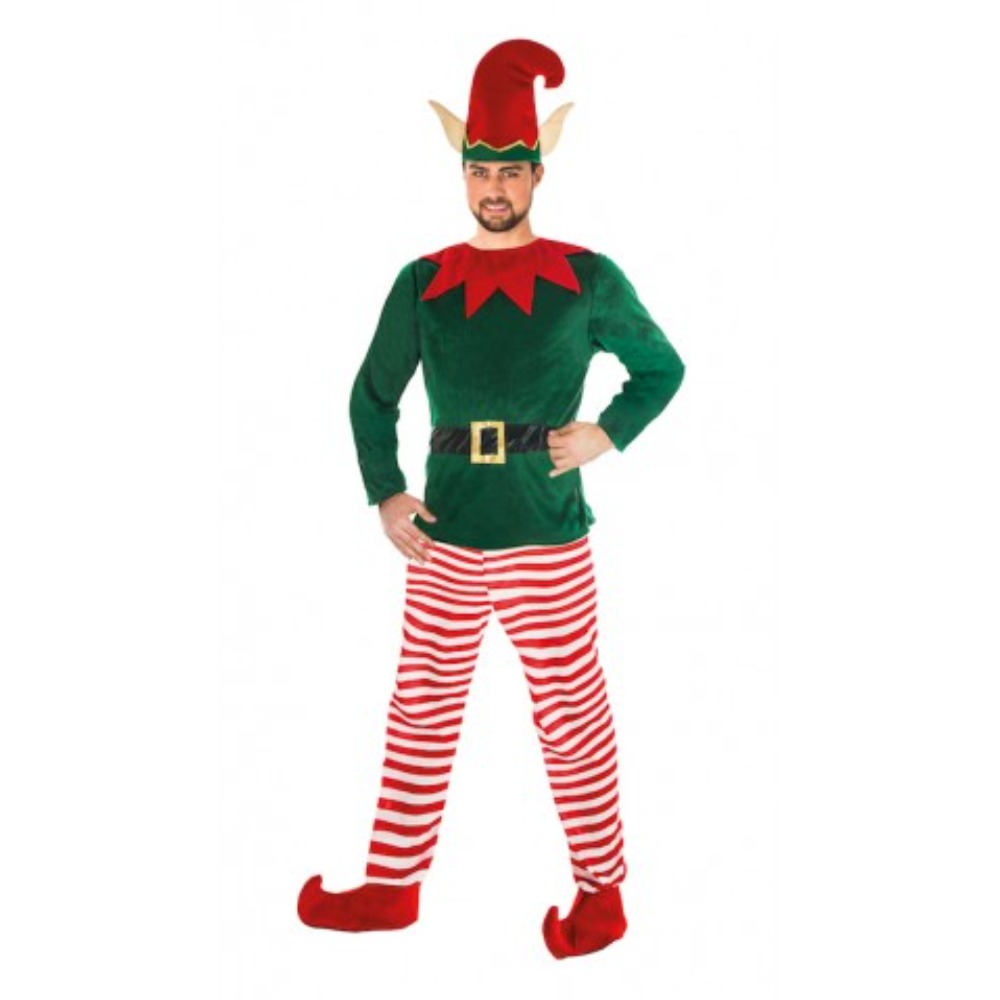 [CHAC4295M] Christmas Elf Costume for Men (M)