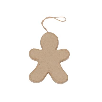 [EXANO039C] Décopatch à suspendre collection Noël (Bonhomme pain d'épice)