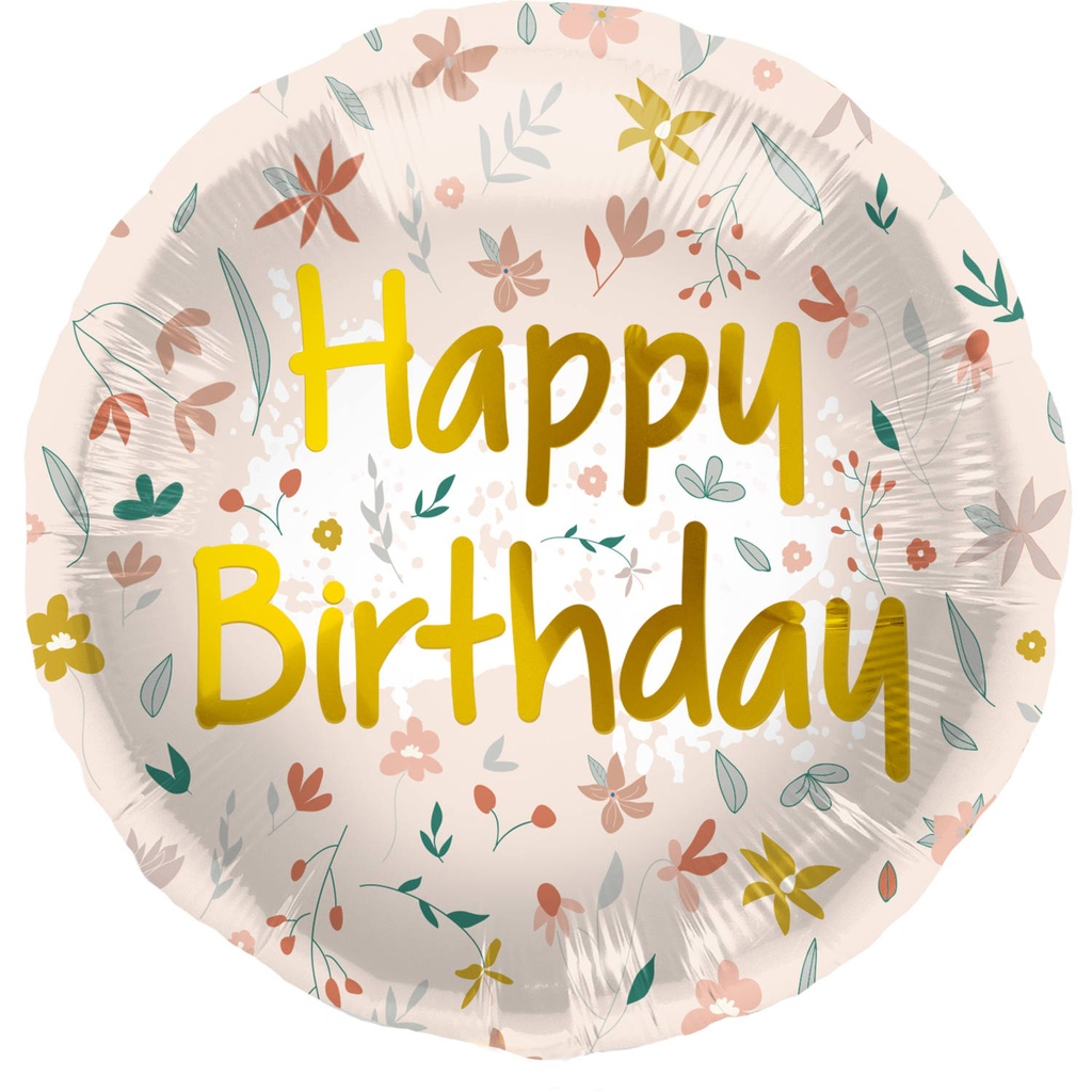 [FOL67921] Ballon Foil Happy Birthday 45 cm