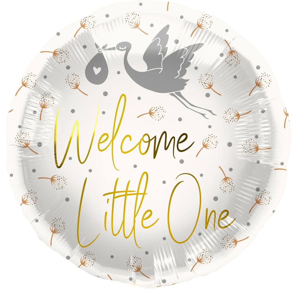 Ballon "Welcome Little One" 18"