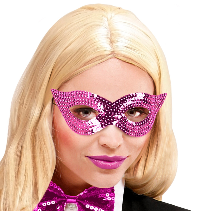 Paillettenmaske