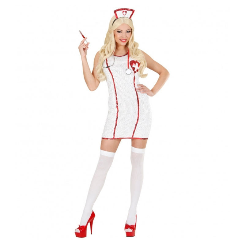 [WID94761] Déguisement d'infirmière pour femme (S)