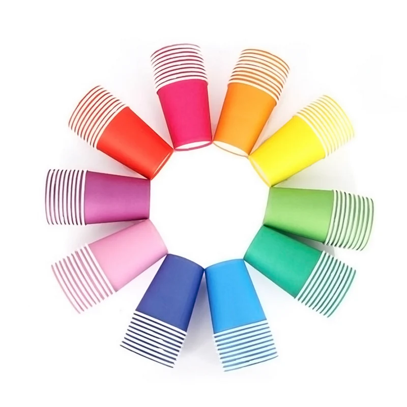 20 gobelets en carton - 53 cl