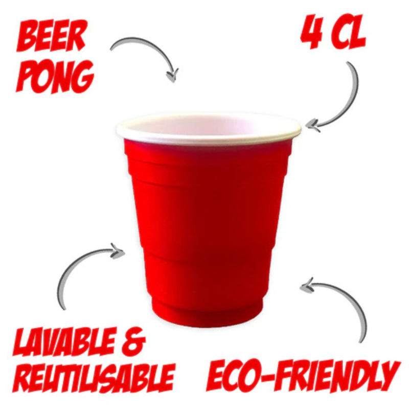 [ORISHOTR-20] 20 shooters de 4 cl (Rouge)