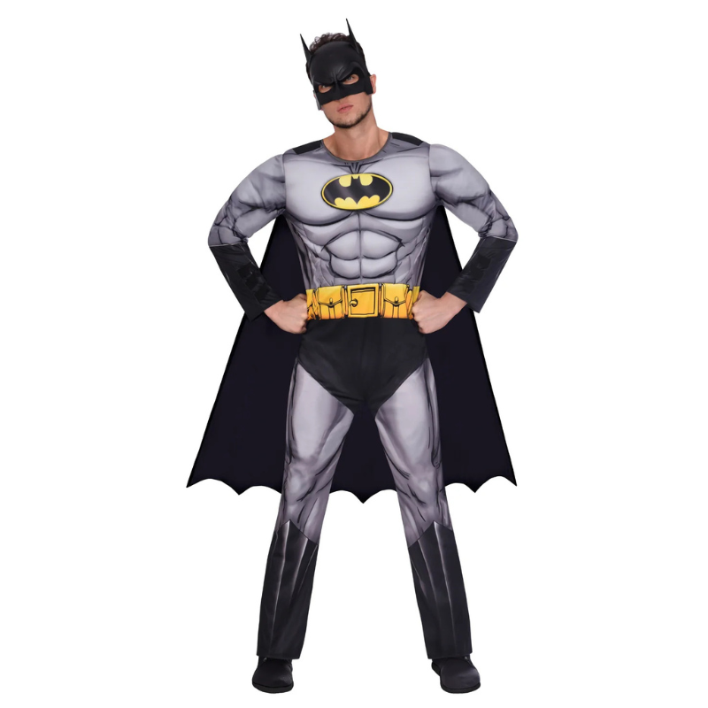 [AMS9906097] Batman™ Costume for Men (M)
