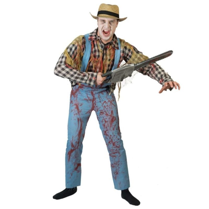 [FUN604228/48-50] Déguisement homme jardinier Zombie (M (48/50))