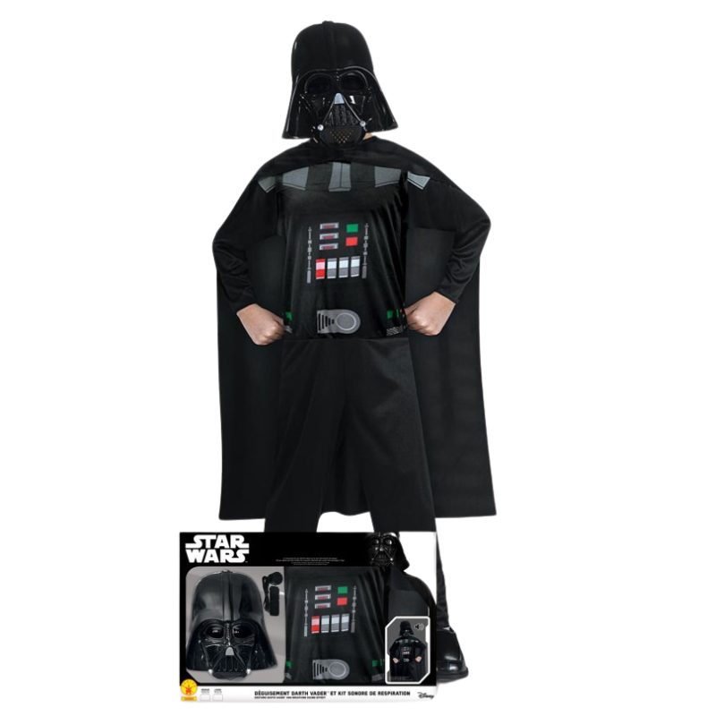[RUB155091L] Déguisement de Dark Vador deluxe - Star Wars™ (8-10 ans /140 cm)