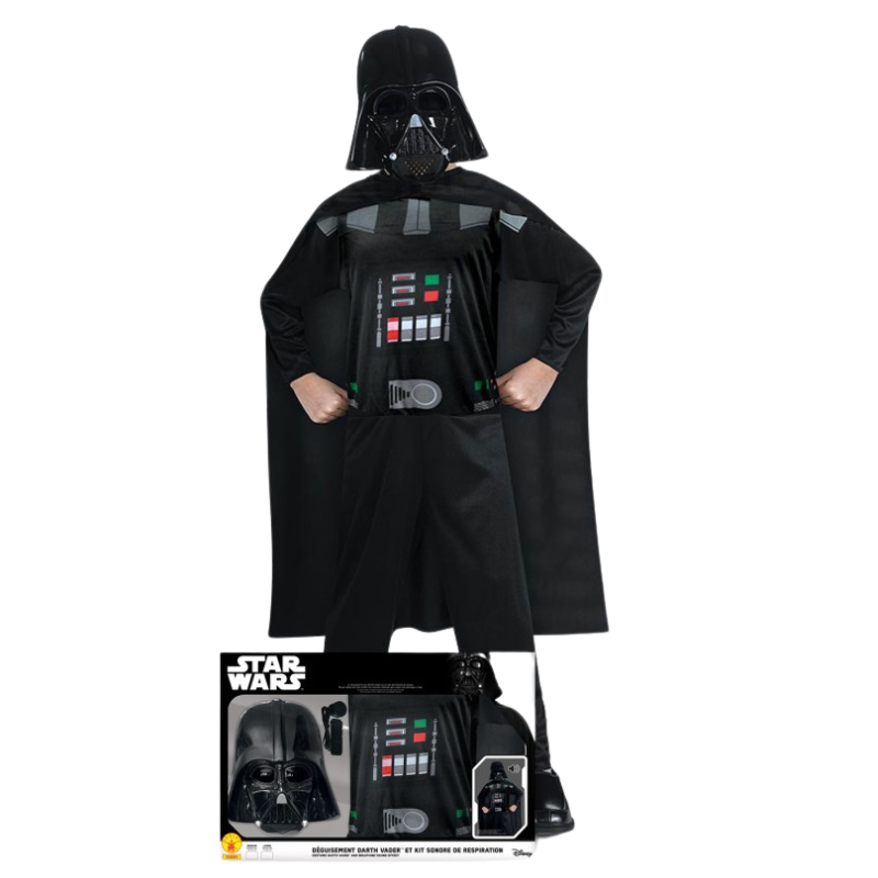 [RUB155091L] Darth Vader Deluxe-Kostüm - Star Wars™ (8-10 ans /140 cm)