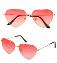 Lunettes Cœur rouge