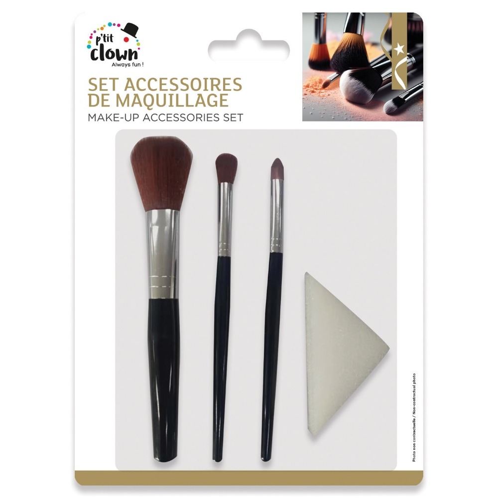 [PCL23355] Set brushes and sponge make-up