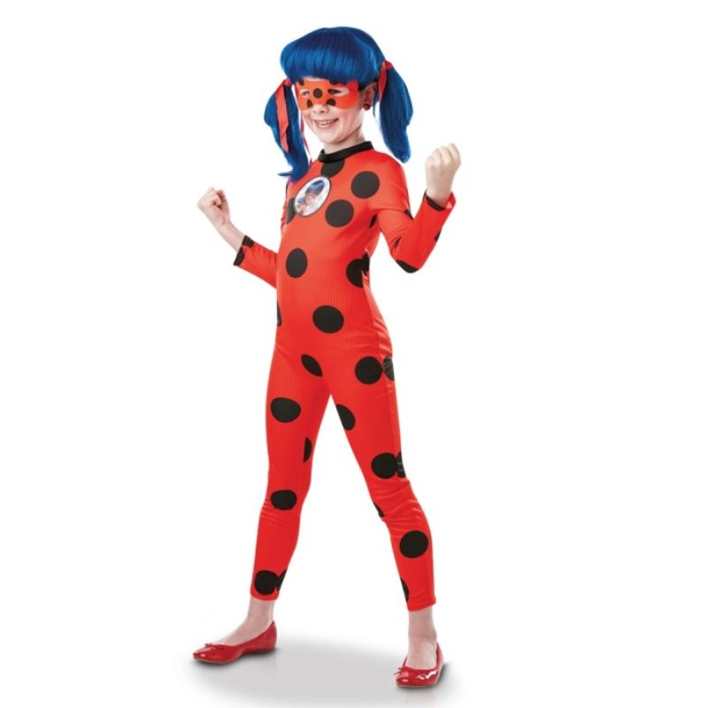 [RUB300778T56] Déguisement fille Miraculous LadyBug™ (5-6 ans)