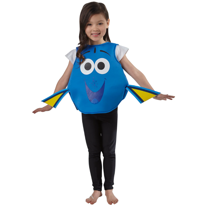 [FOL620672R-S] Dory Costume for Girls (3-4 ans)