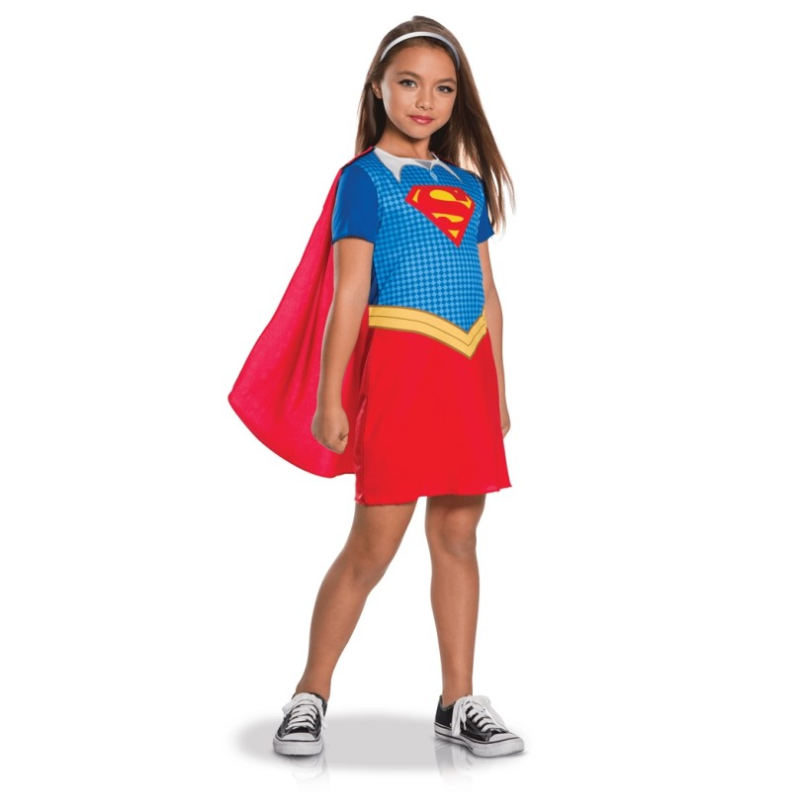 [RUB630987T56] Supergirl™ Costume for Girls (5-6 ans)