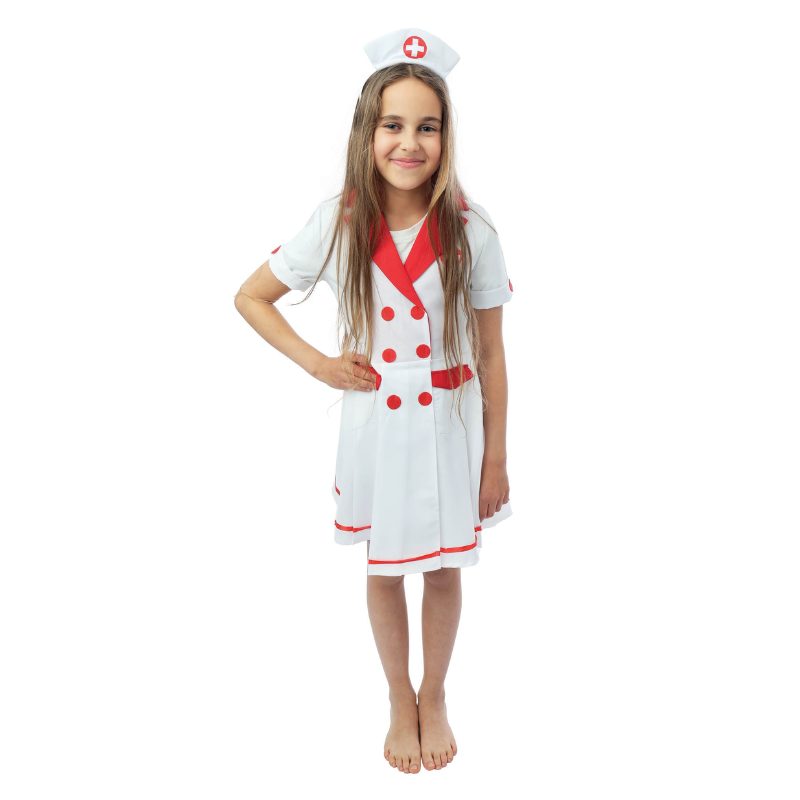 [PCL21155] Krankenschwester-Kostüm für Mädchen (5-6 ans)