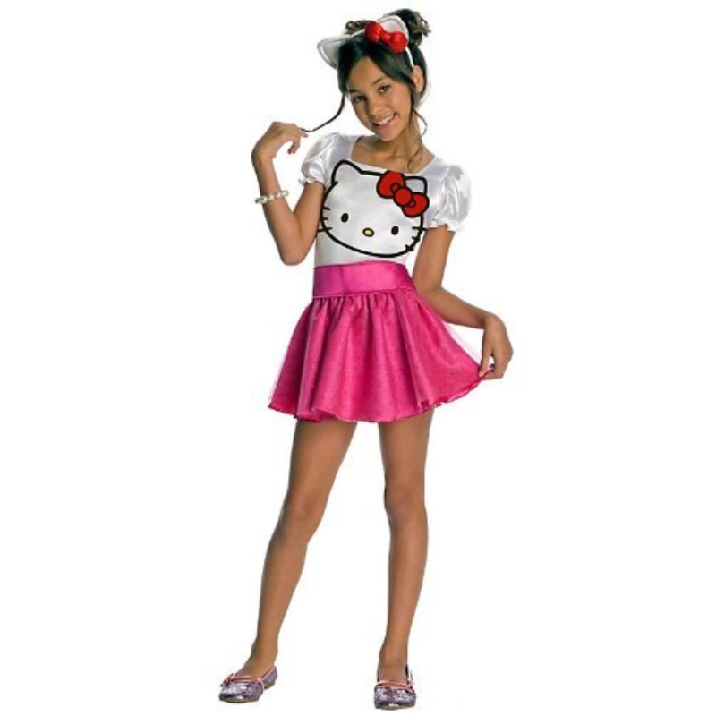 [RUB884752/M] Déguisement d'Hello Kitty pour fille (5-7 ans /128 cm)
