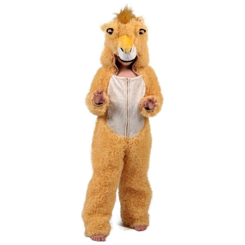 [FUNP1004017_128] Déguisement combinaison de chameau en peluche pour enfant  (5-7 ans /128 cm)