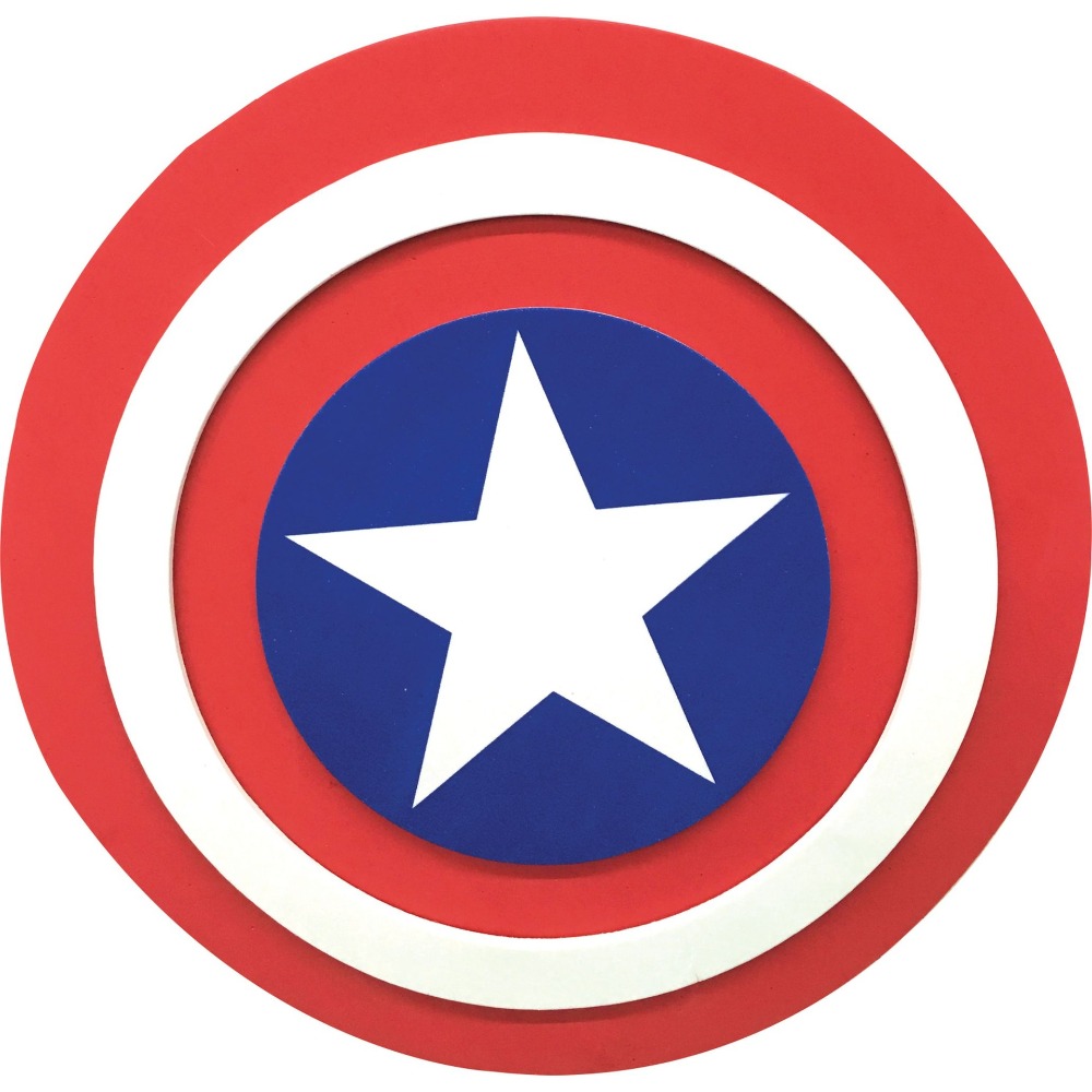 [RUBR34868] Captain America Schaumstoffschild