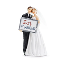 Figurine couple "Just Married"