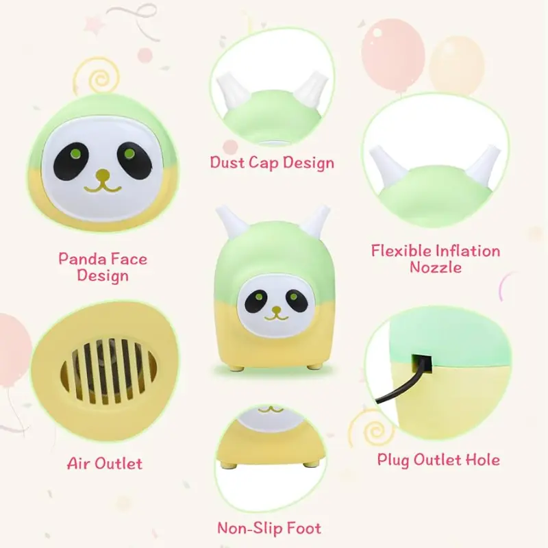 Gonfleur électrique Panda 2 sorties - Borosino